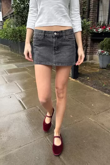 Product Name:Malia Denim Mini Skirt