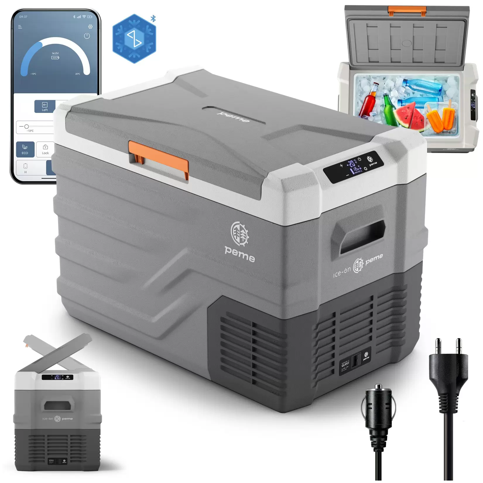 Peme Quest 40 koelbox 12/230v warm/koud