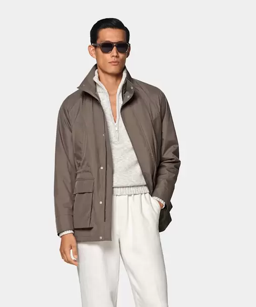 Taupe Field Jacket