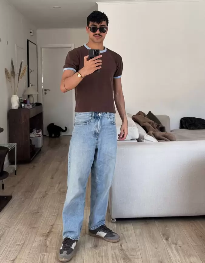 Straight fit jeans