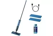 PHILIPS OneUp XV3101/11 Elektrische dweil Blauw inclusief 2 dweildoeken