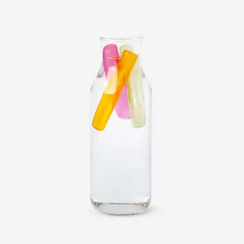 Reusable ice blocks for bottles -...