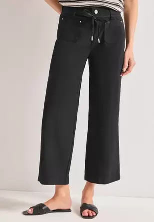 Straight Leg broek in een gewassen look