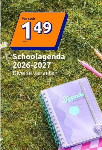 Schoolagenda 2026-2027