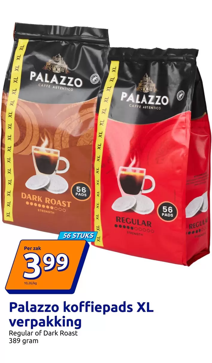 koffiepads XL verpakking