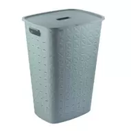 Curver wasmand fresh met deksel - 56 liter - blauw
