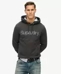 Core City hoodie met logo
