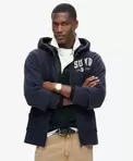 Vintage Athletic hoodie met rits
