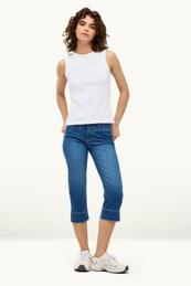 Capri jeans - mid waist - slim fit - LYCRA®