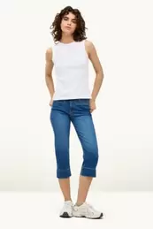 Capri jeans - mid waist - slim fit - LYCRA®