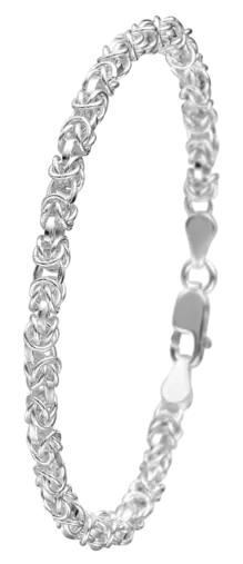 Zilveren armband fantasie