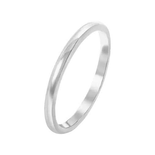 Zilveren ring rhodiumplated