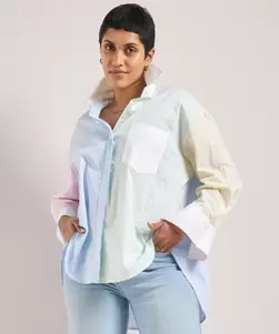 Gekleurde blouse