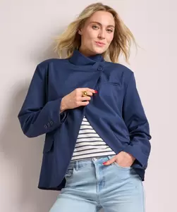 Blazer met overslag