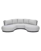 San Jose loungebank 3-delig chaise longue - valley sand