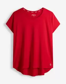 T-shirt - Ademend - rood