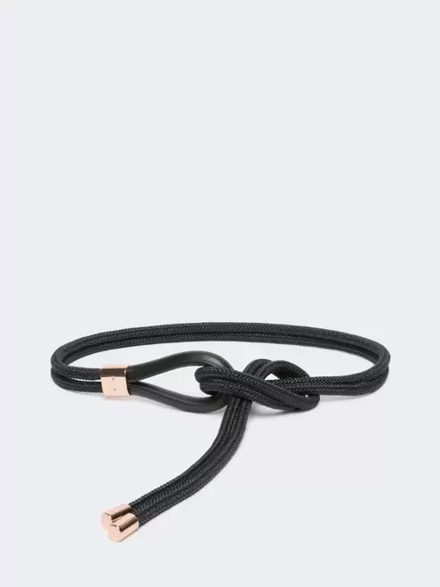 Waxed cotton belt