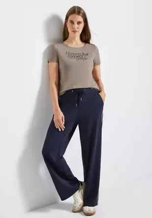 Shirt met print aan de voorkant