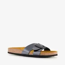 Hush Puppies dames bio slippers antraciet