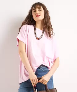T-shirt met ketting