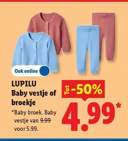 Baby vestje of broekje