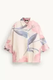 Overhemdblouse - gebloemd