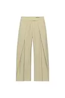 ZW COLLECTION WIDE-LEG DARTED TROUSERS