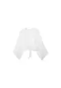 Soepelvallende open blouse