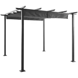 Pergola Marseille - antraciet - 300x300 cm product