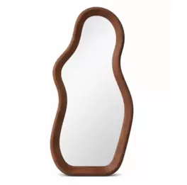 Spiegel Cloud dark wood 62x122 cm