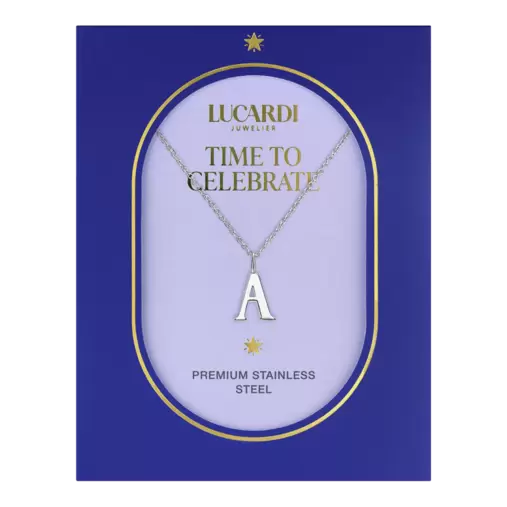 Stainless steel ketting letter