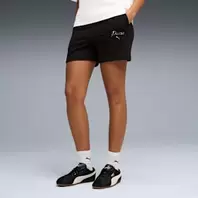 Essentials Script short met hoge taille voor dames, 13 cm