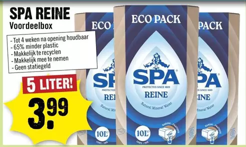 Spa - SPA REINE Voordeelbox
