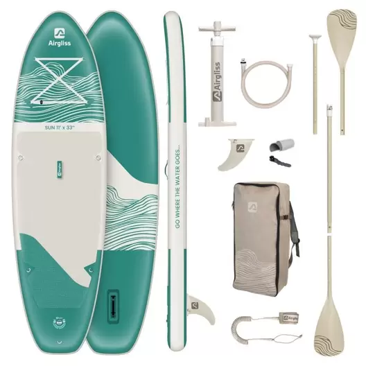 Sun 11.0 Pack SUP opblaasbaar board 335 cm 1-2 pers. max 170 kg