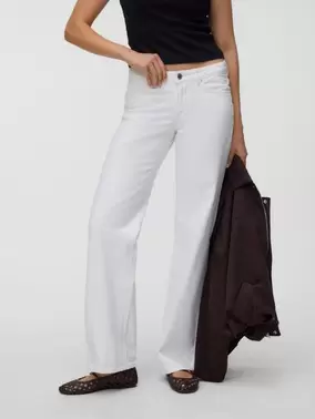 VMVANESSA Low rise Wide Leg Fit Jeans