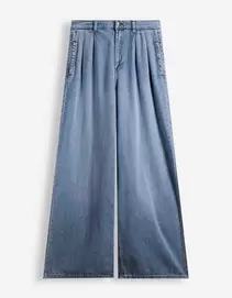 Jeans - Wide fit - blauw