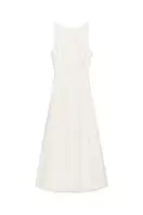 MIDI DRESS WITH CUTWORK EMBROIDERY