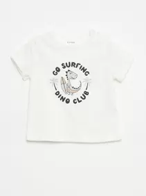 T-shirt met korte mouwen van katoenen jerseytricot