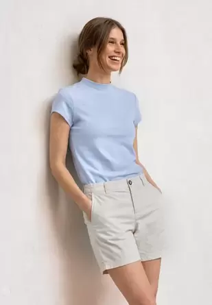 Basic Shirt met col