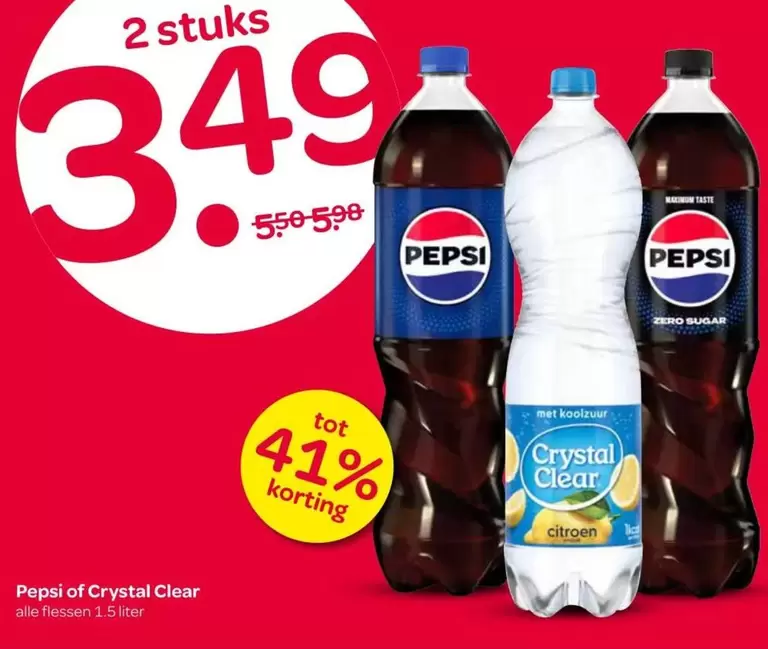 pepsi - Pepsi of Crystal Clear