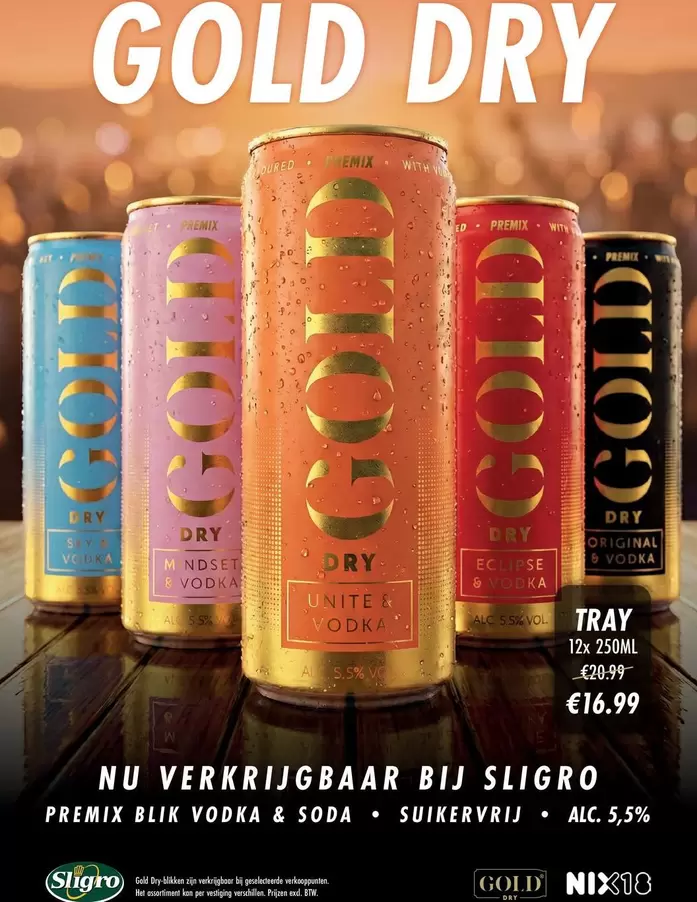 Sky - GOLD DRY