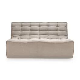 Modulaire bank N701 - beige - 2 seat