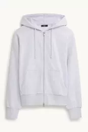Sweatvest met capuchon