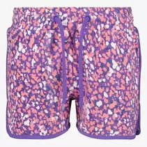 Osaga meisjes sweat short met print paars