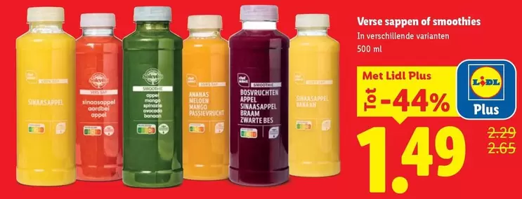 Chef - Verse sappen of smoothies