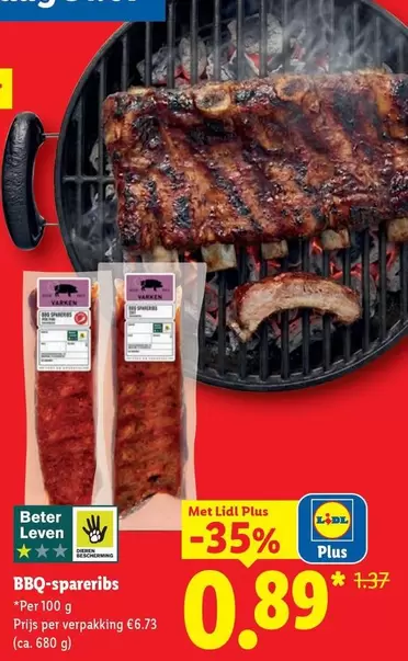 BBQ-spareribs