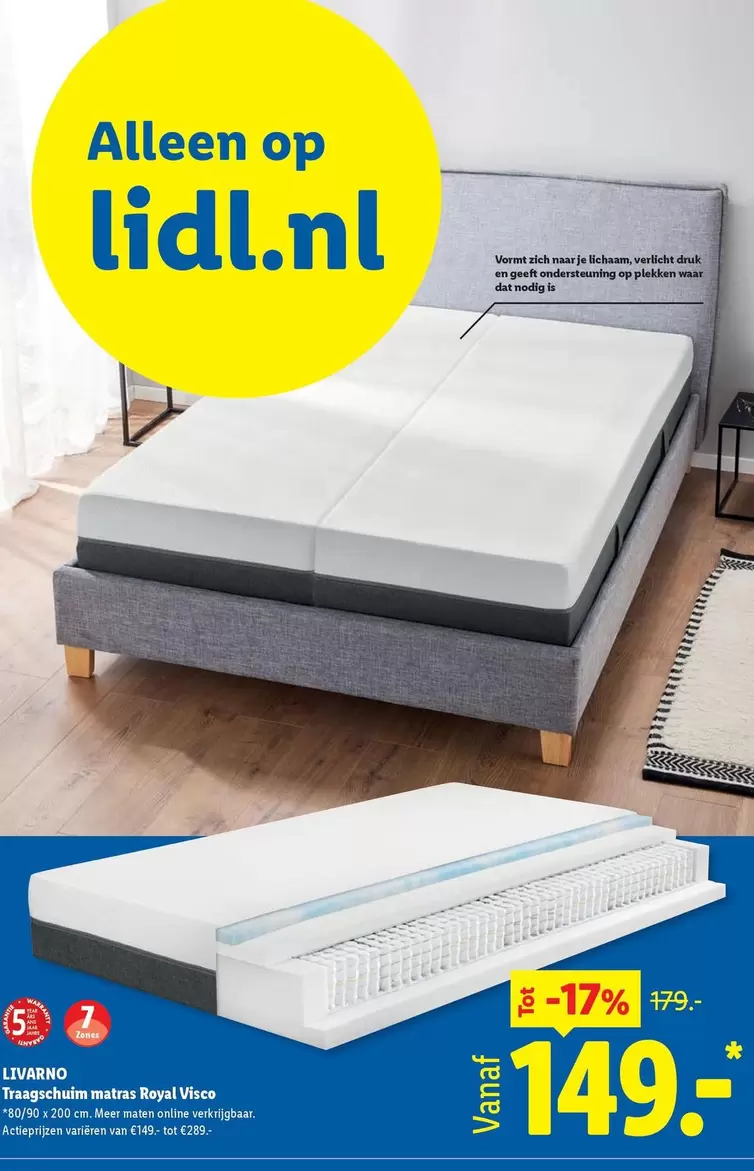 Op - Royal Visco mattress