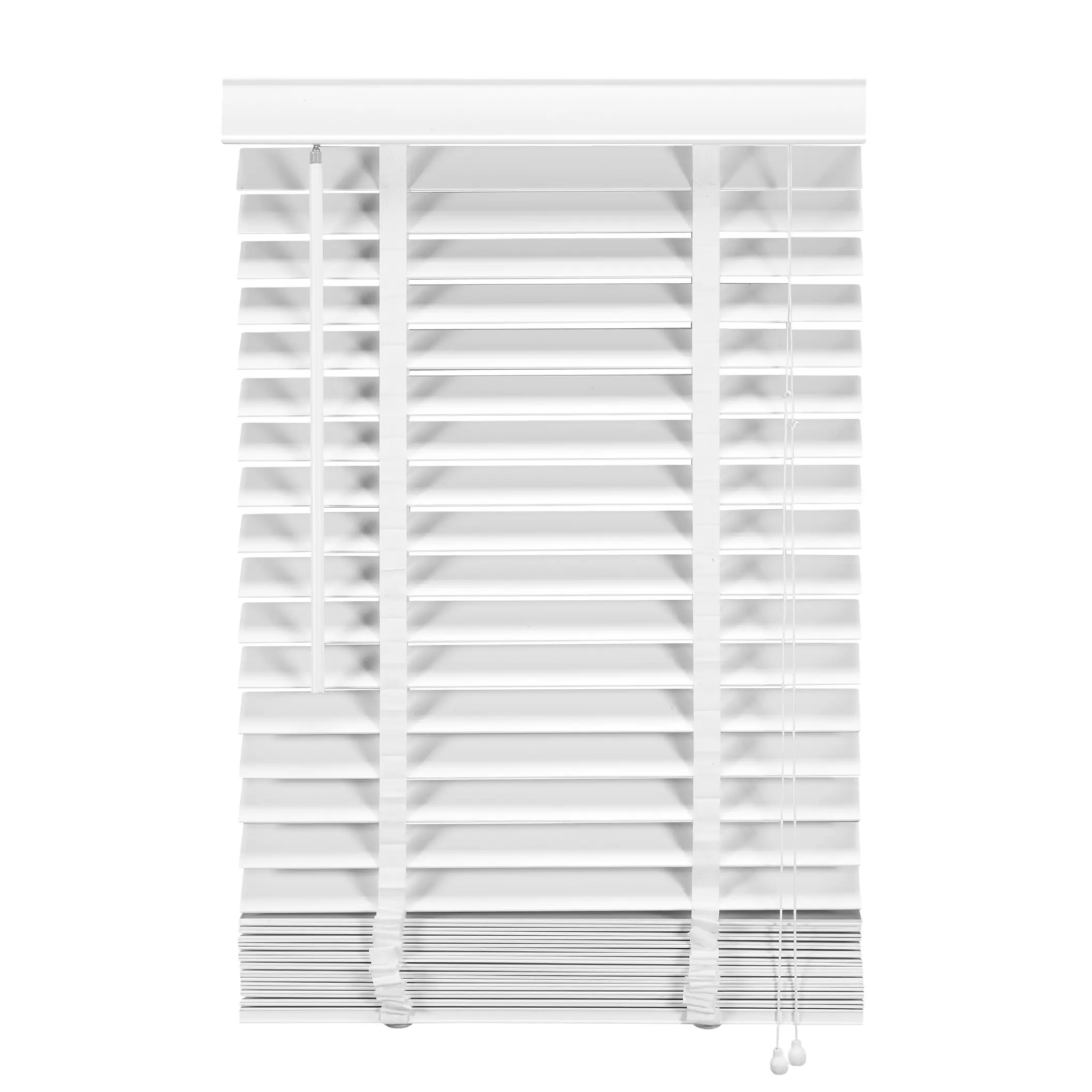 Houten Jaloezie Wit - 80x180 cm