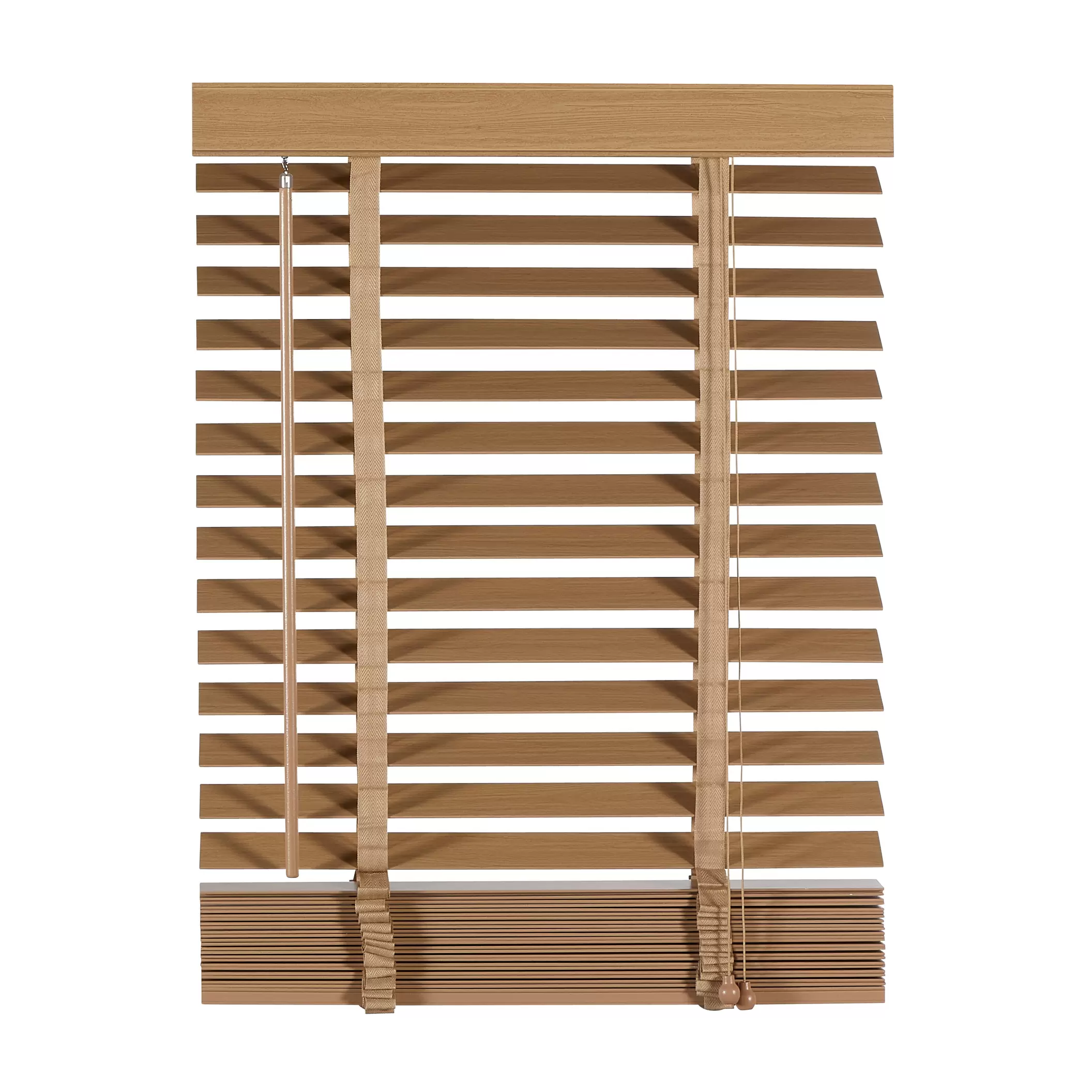 Houten Jaloezie Naturel - 80x210 cm