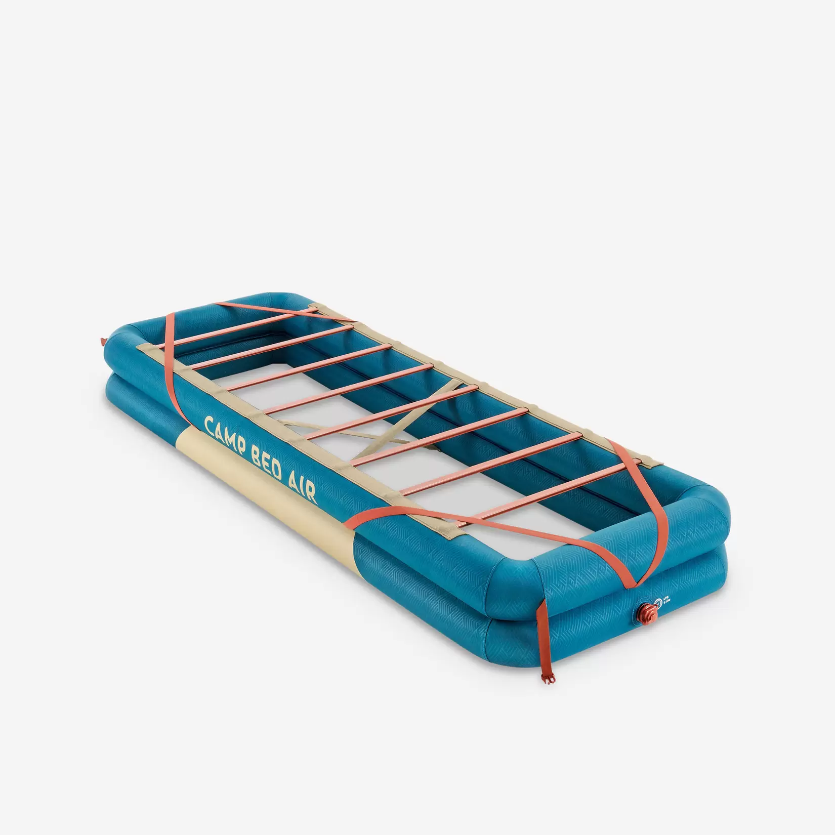 Veldbed Camp Bed Air opblaasbaar één persoon 200 x 70 x 25 cm